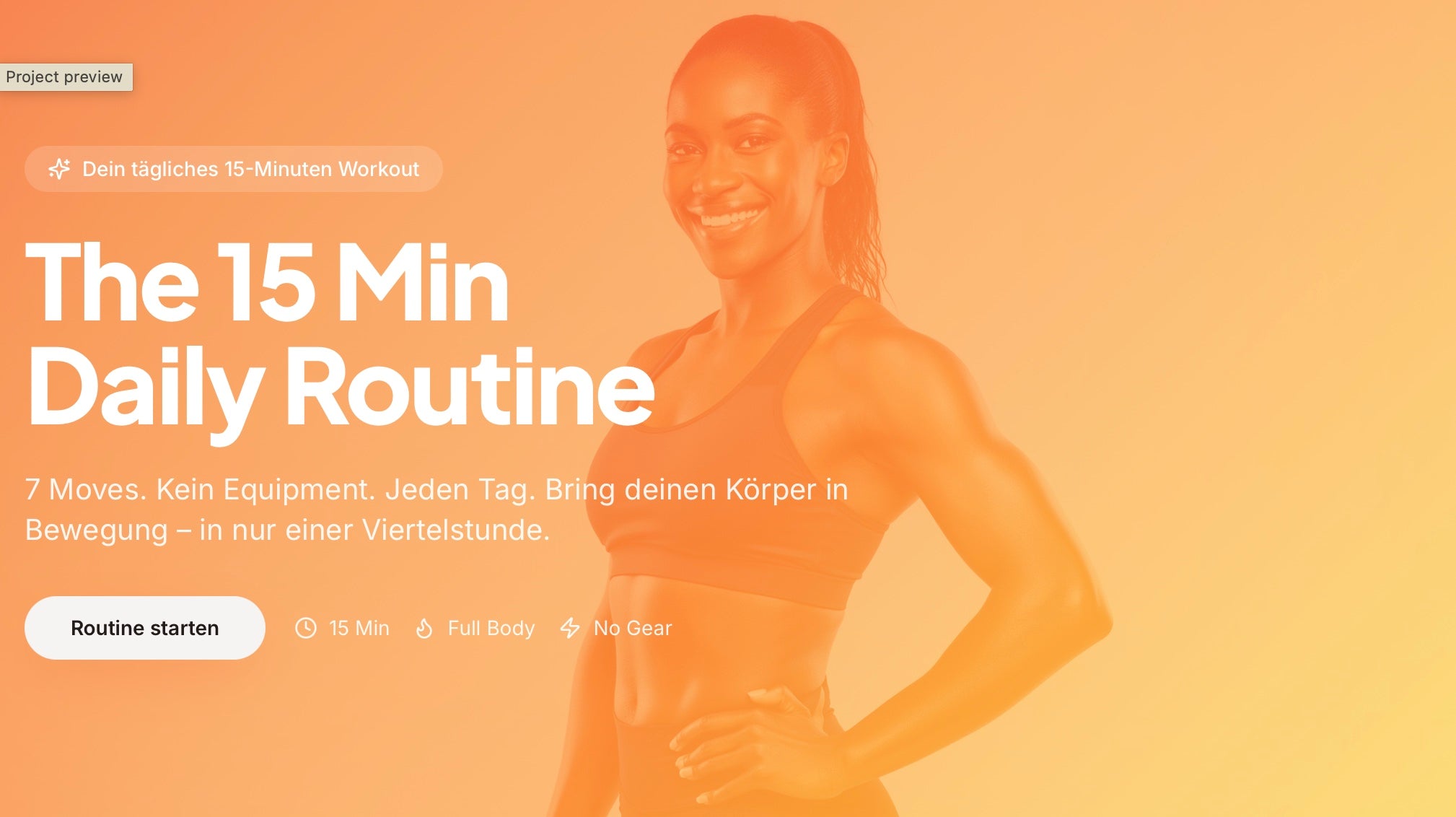 Die 15-Minuten-Alltagsroutine